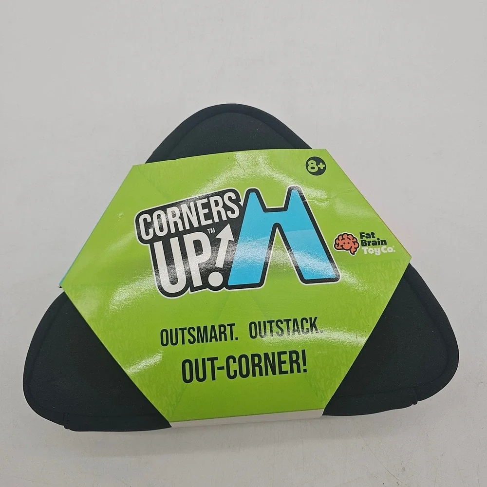 Fat Brain toy Co. FA292-1 Corners Up game outsmart outstack outcourner